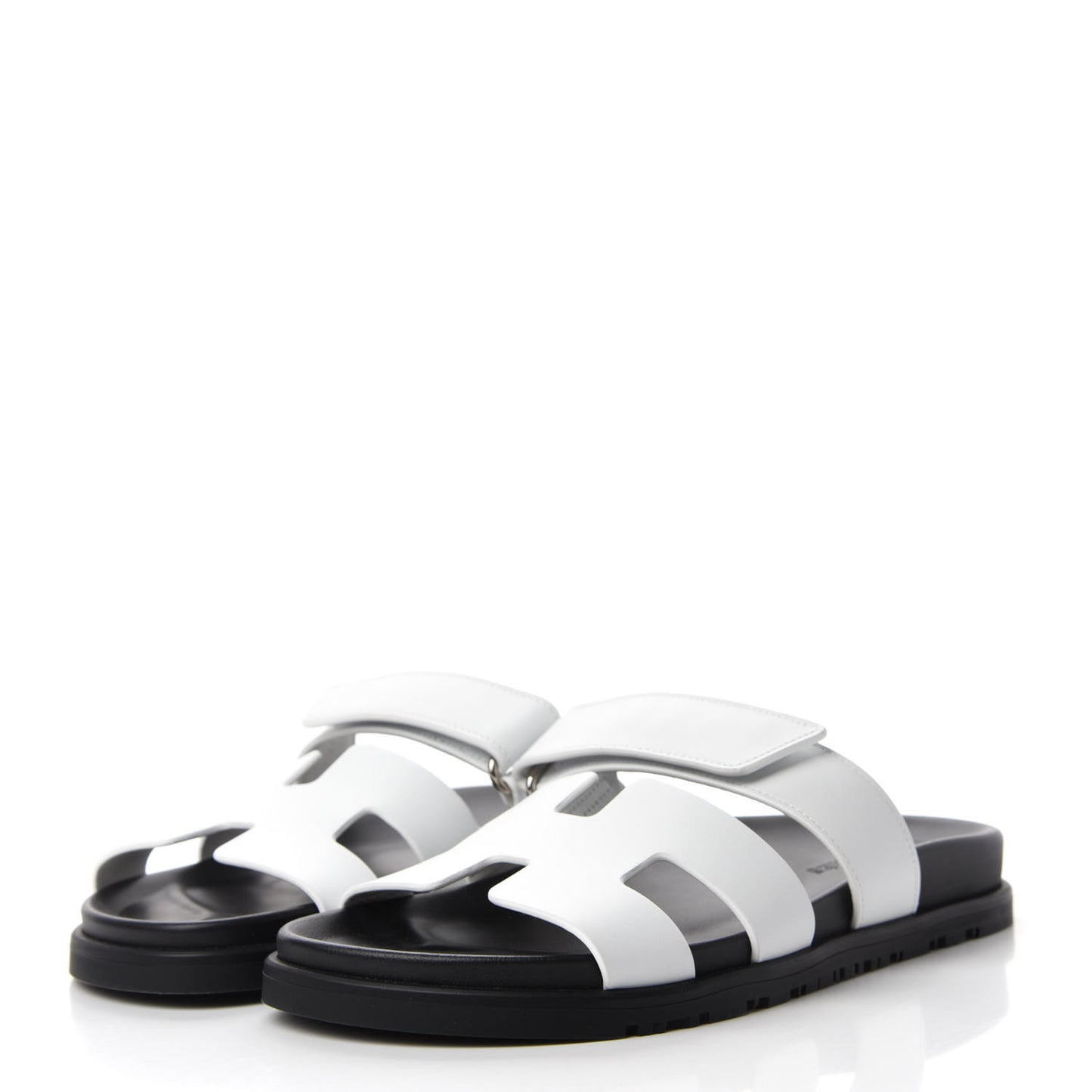 Calfskin Womens Chypre Sandals 38 White