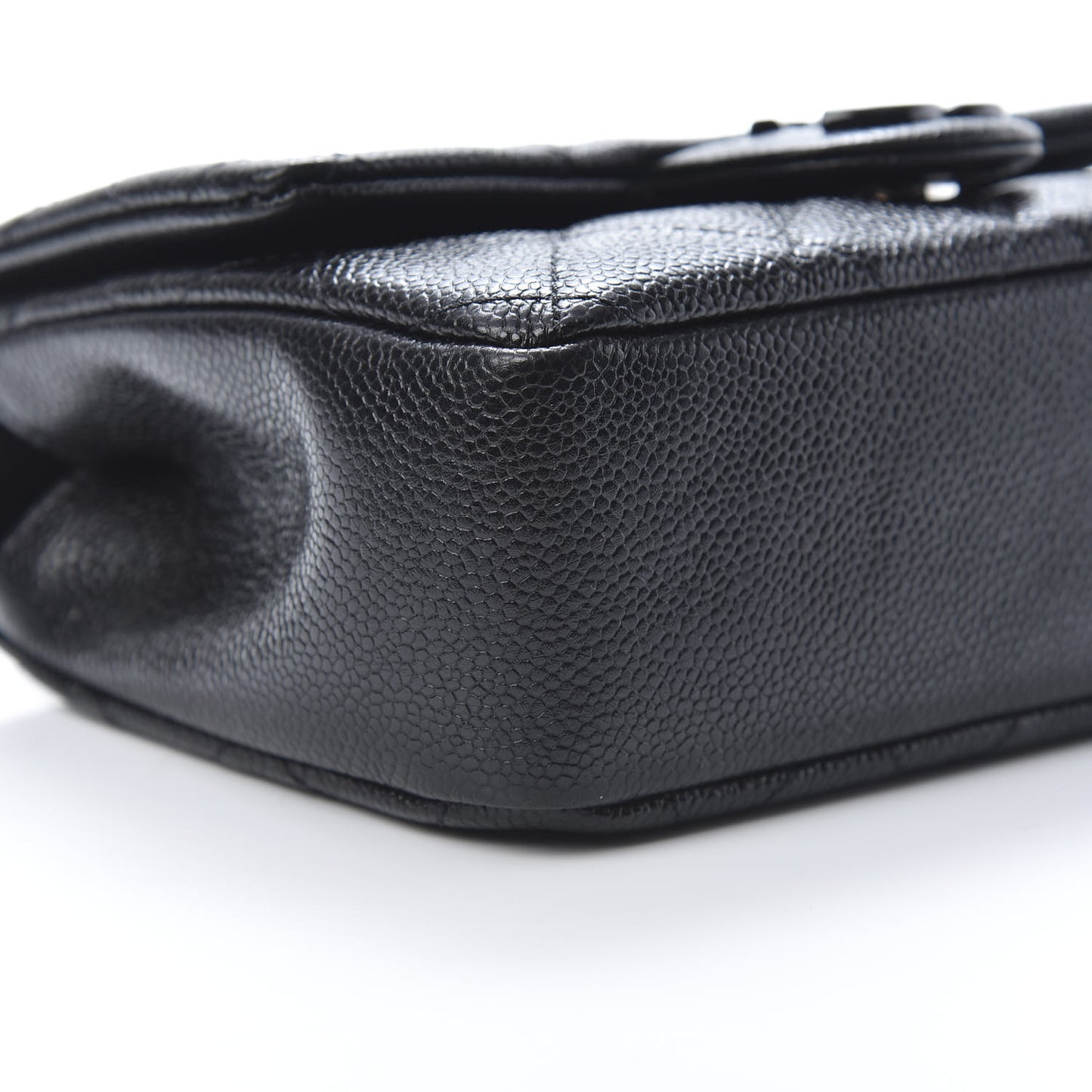 Caviar Quilted Incognito Mini Square Flap Black