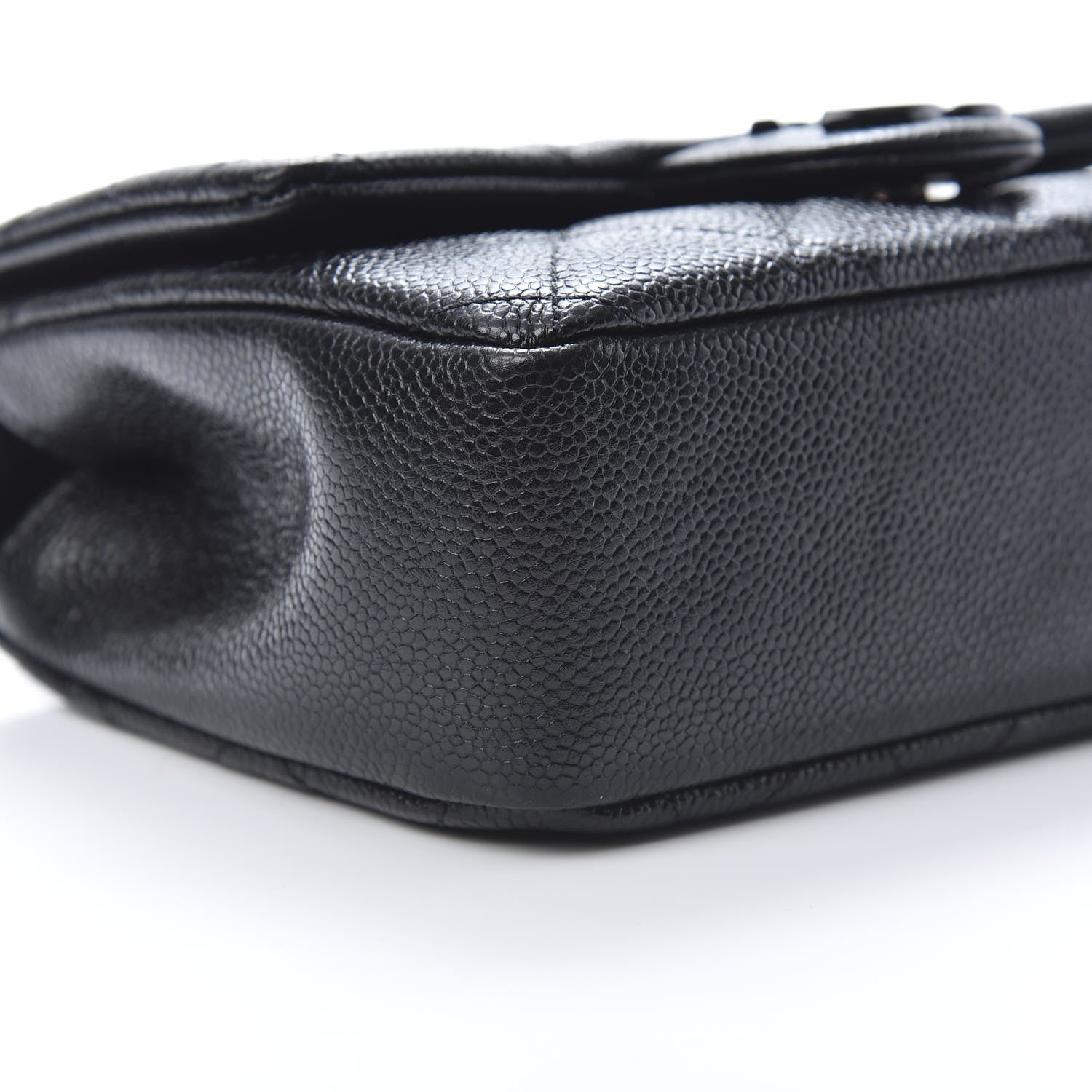 Chanel Caviar Quilted Incognito Mini Square Flap Black 9 of 10