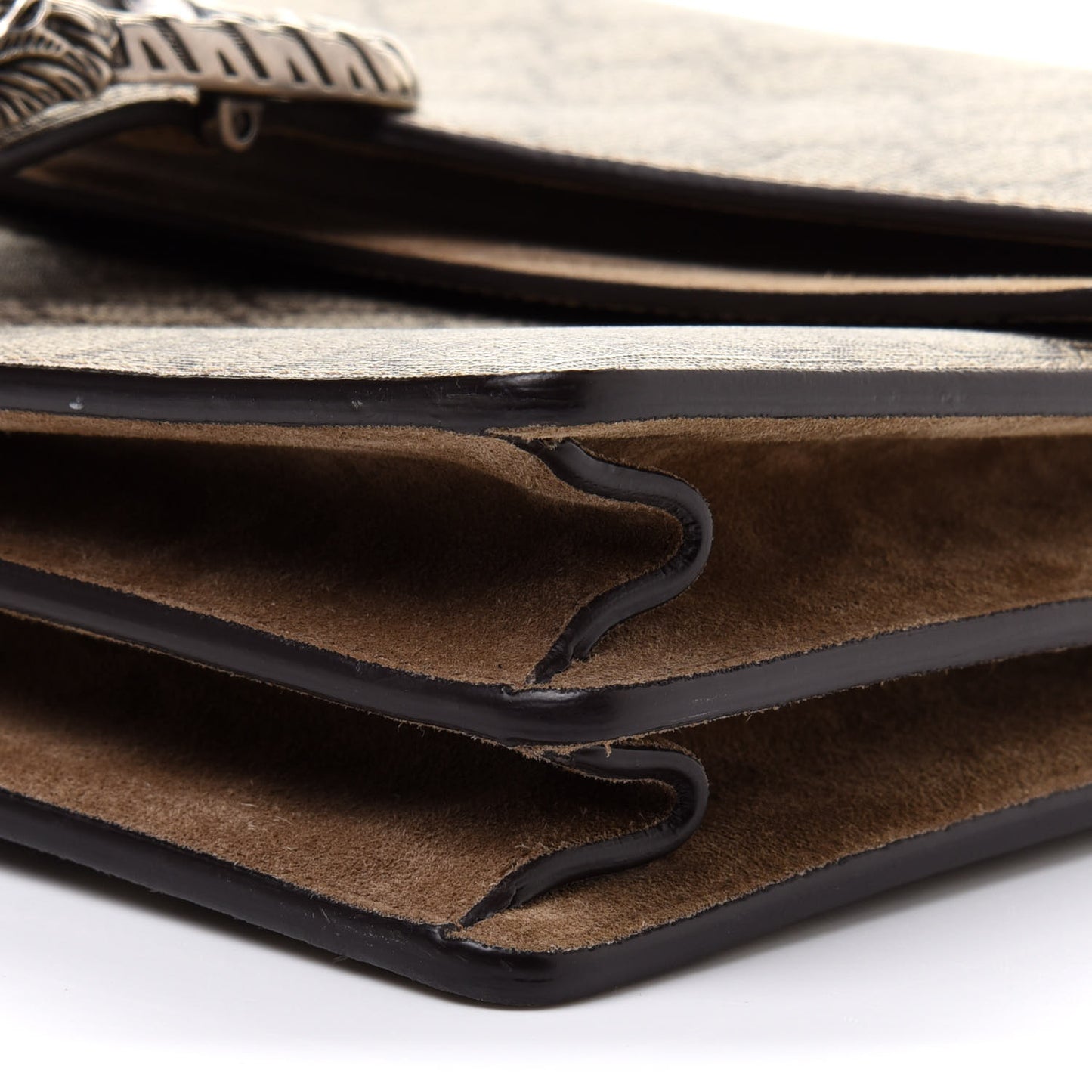 GG Supreme Monogram Medium Dionysus Shoulder Bag Taupe