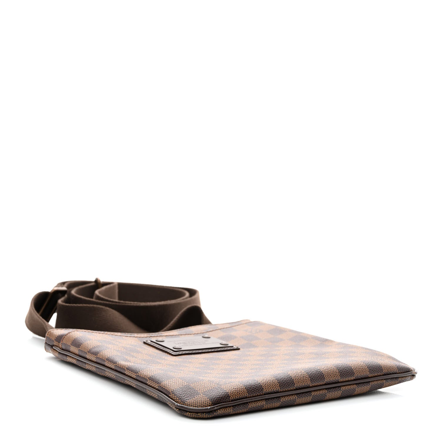 Louis Vuitton Damier Ebene Brooklyn Flat Pochette 4 of 10