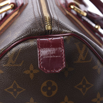 Louis Vuitton Monogram Mirage Speedy 30 Bordeaux 6 of 9
