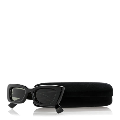 Gucci Acetate Cat Eye GG Marmont Logo Sunglasses GG1827S Black 9 of 9