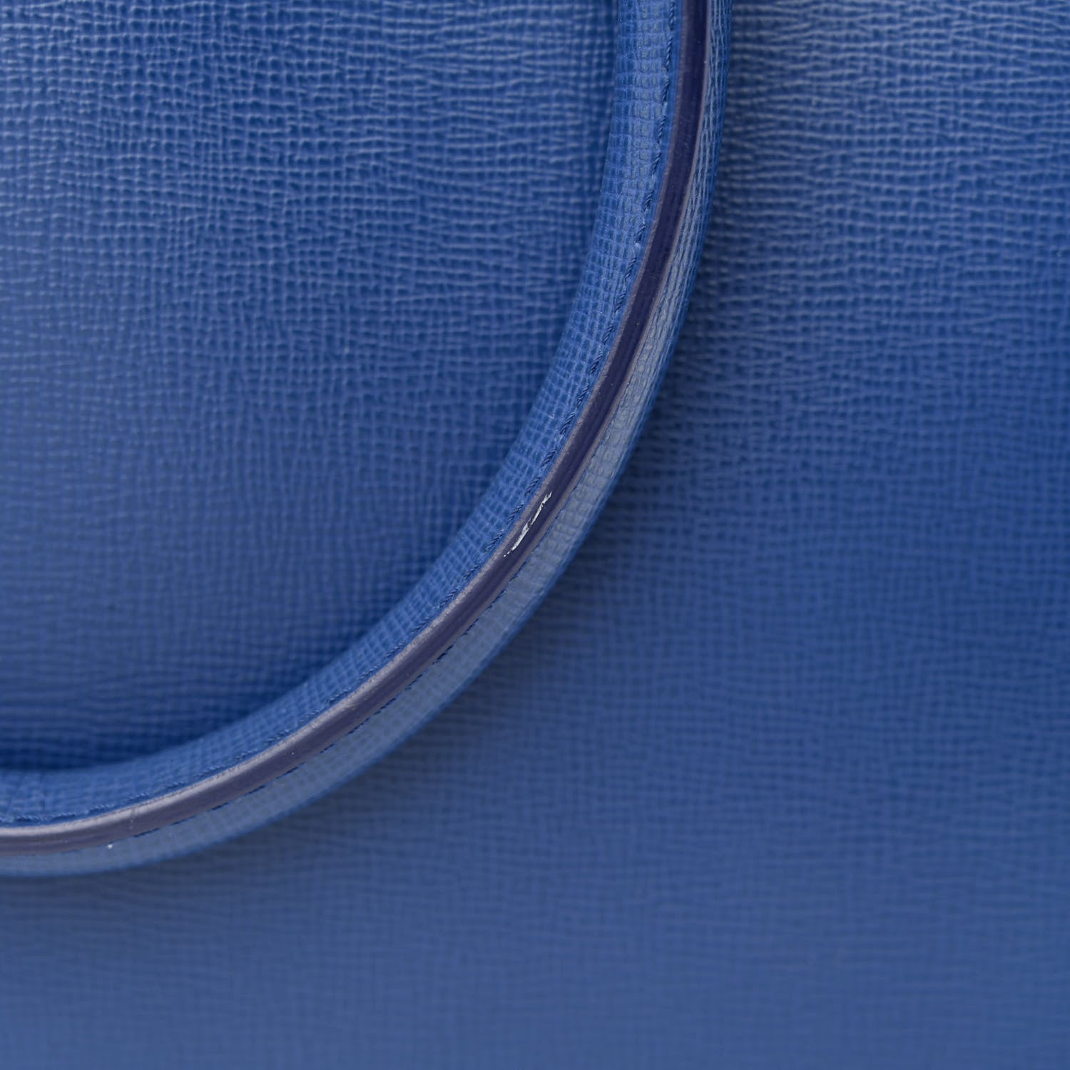 Burberry Textured Calfskin Barrow Briefcase Deep Blue 12 of 16