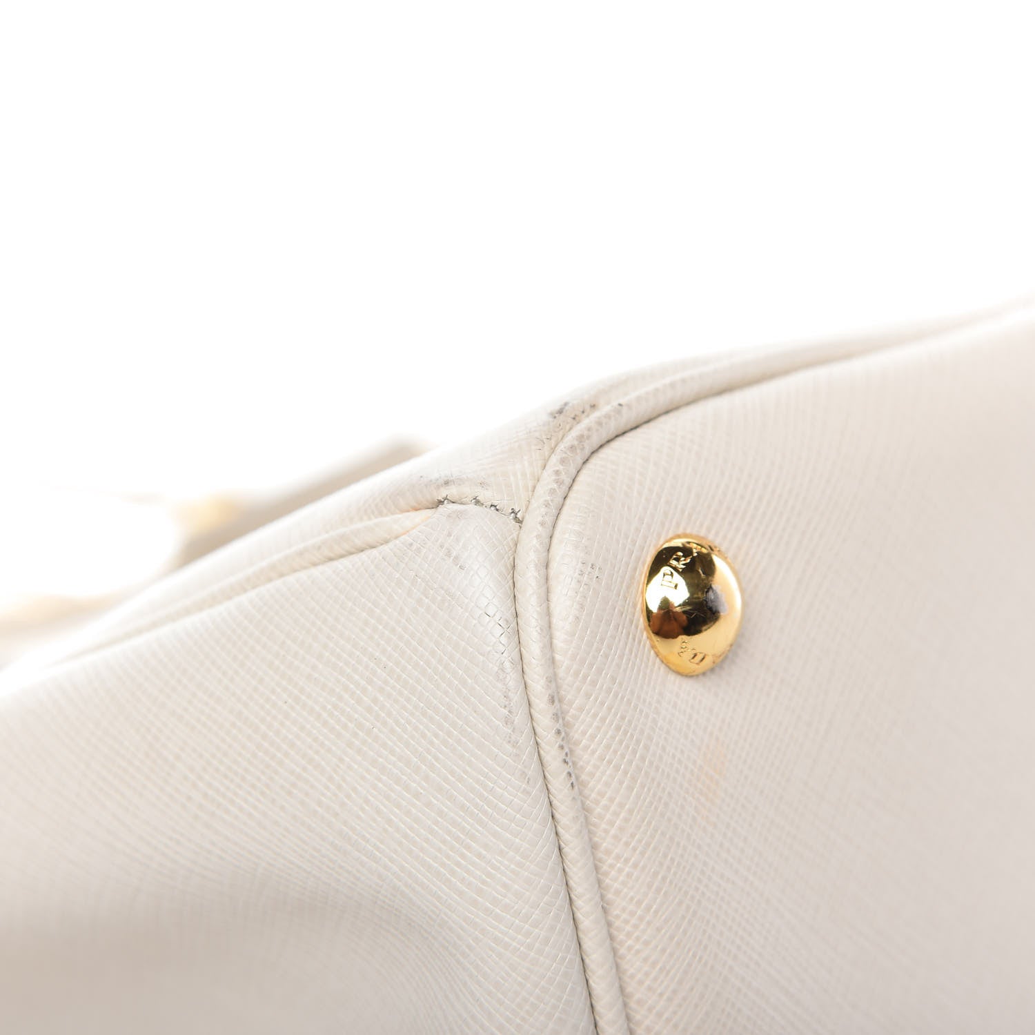 Prada Saffiano Lux Extra Large Galleria Double Zip Tote Talco 13 of 13