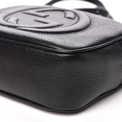 Gucci Pebbled Calfskin Small Soho Disco Bag Black 7 of 13