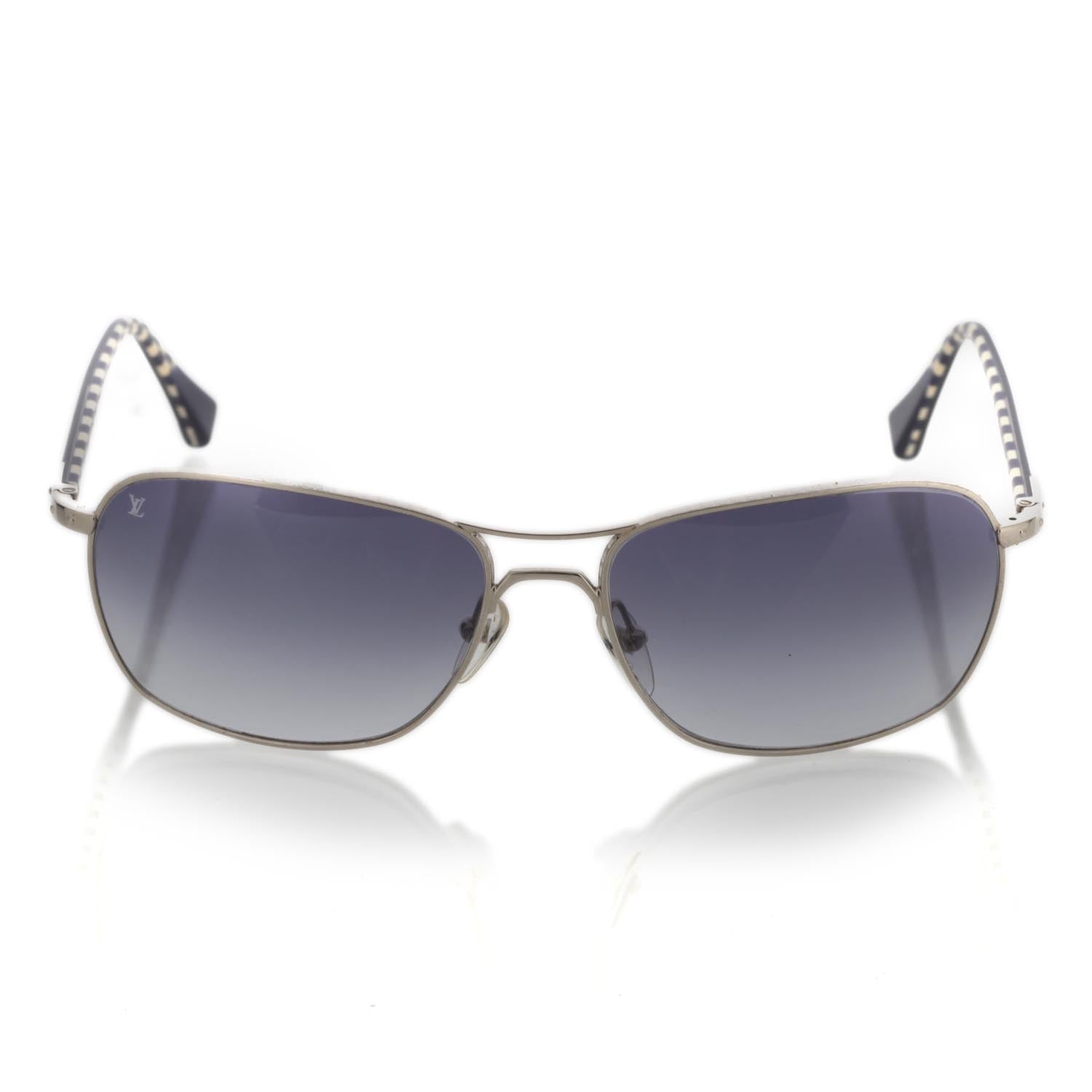 Louis Vuitton Conspiration GM Sunglasses Silver 4 of 11