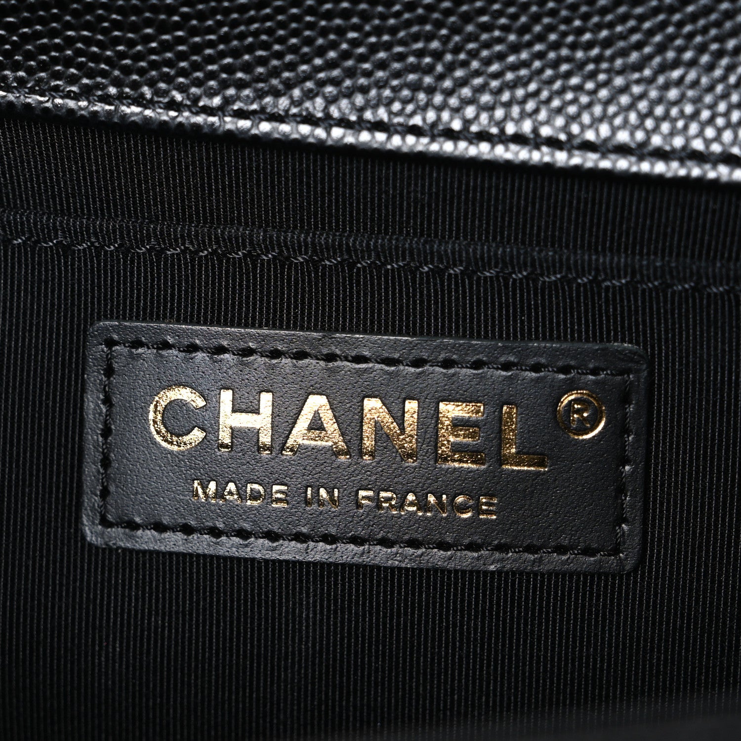 Chanel Caviar Quilted Medium Boy Flap Black 6 of 10