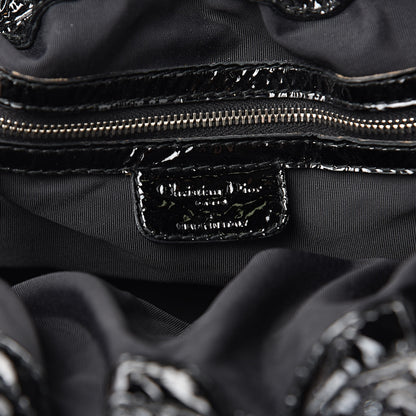 Christian Dior Patent Cannage Medium Le Trente Tote Black 6 of 13