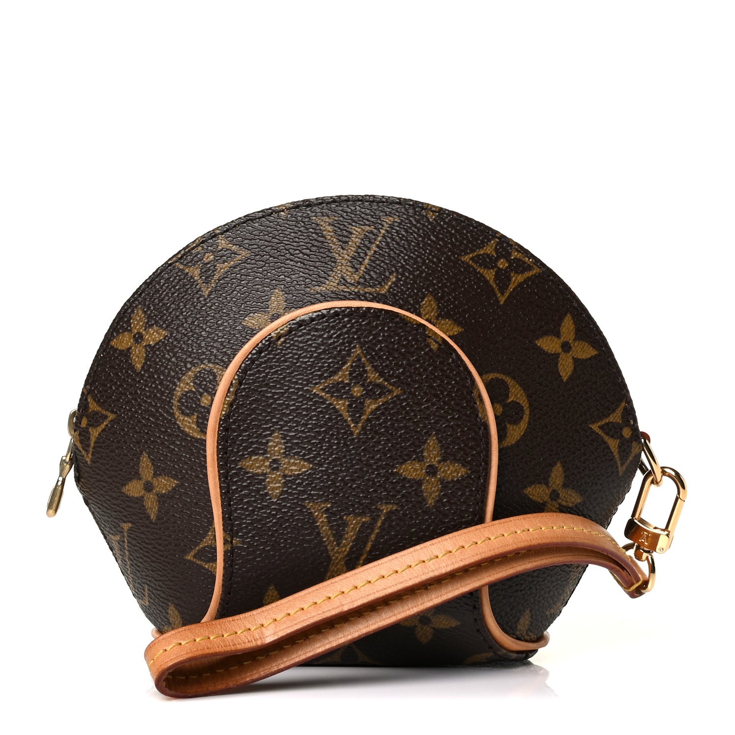 Monogram Mini Ellipse Wristlet Clutch