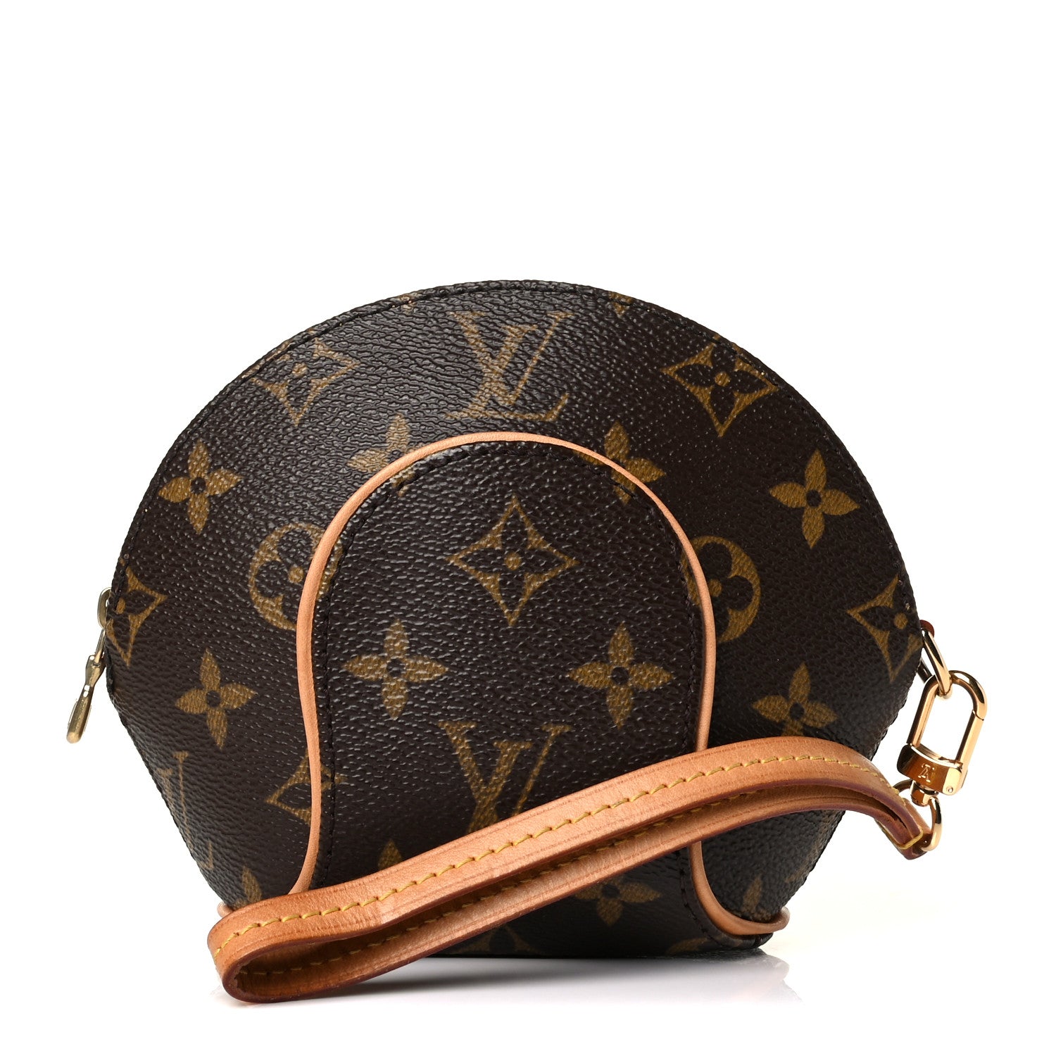 Louis Vuitton Monogram Mini Ellipse Wristlet Clutch 1 of 10