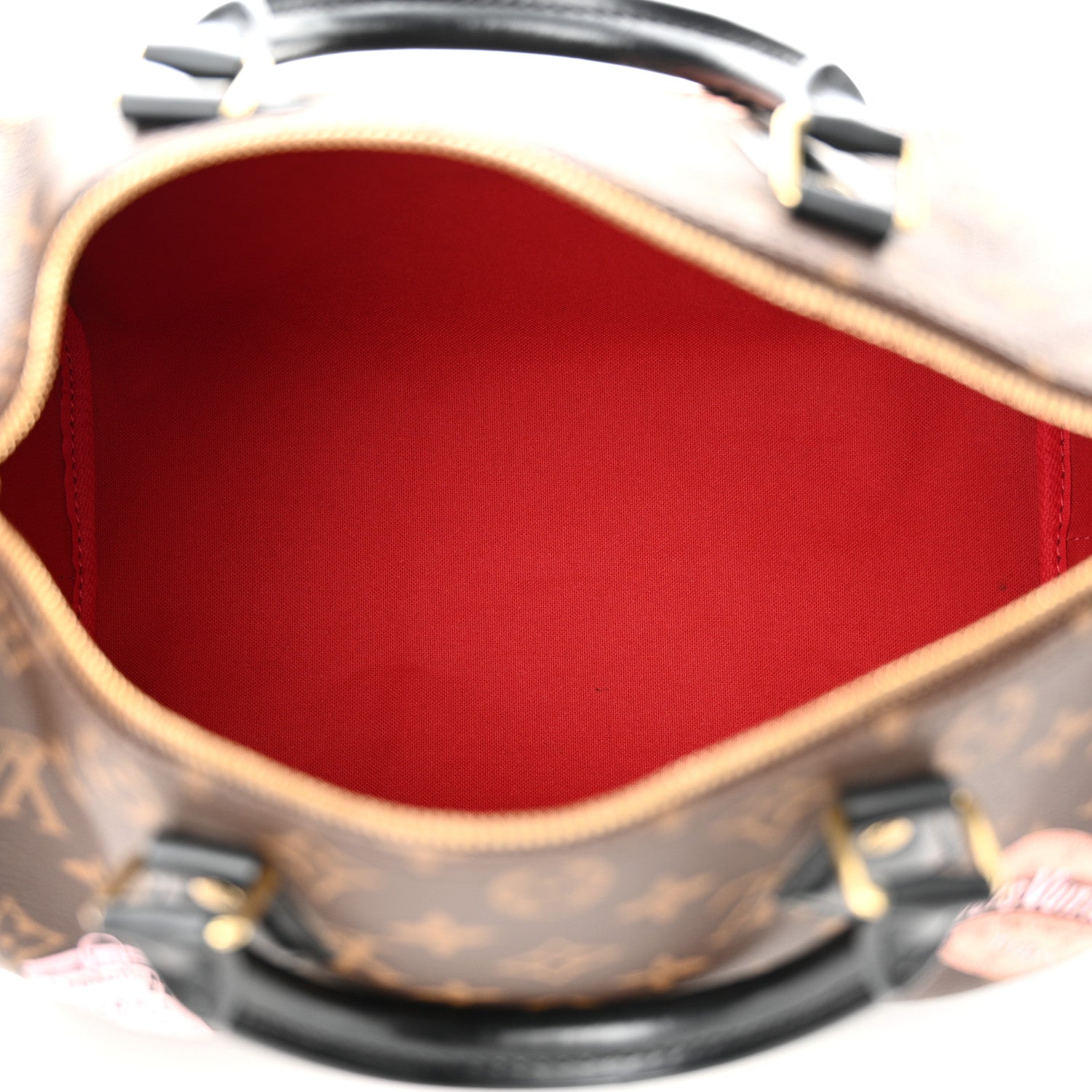 Louis Vuitton Monogram My World Tour Speedy Bandouliere 30 Black 5 of 10