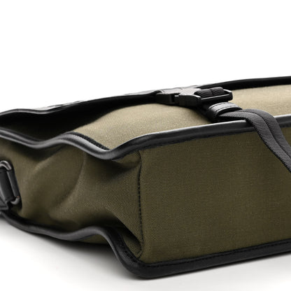 Bottega Veneta Canvas Calfskin Intrecciato Messenger 8 of 9