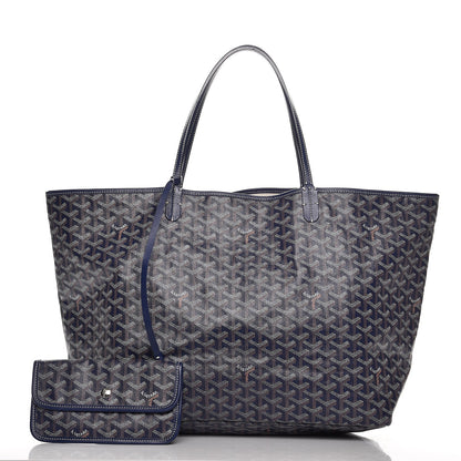 Goyard Goyardine Saint Louis GM Navy 1 of 8