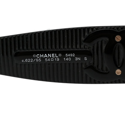 Chanel Acetate Butterfly Large CC Sunglasses 5492 Black 5 of 8