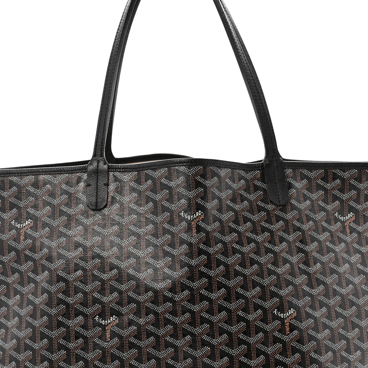 Goyard Goyardine Saint Louis GM Black 6 of 10