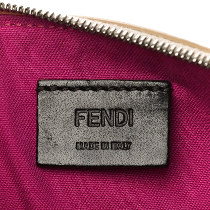 Fendi Vitello Elite Crystal Eye Monster Zip Pouch Bellini Multicolor 6 of 11