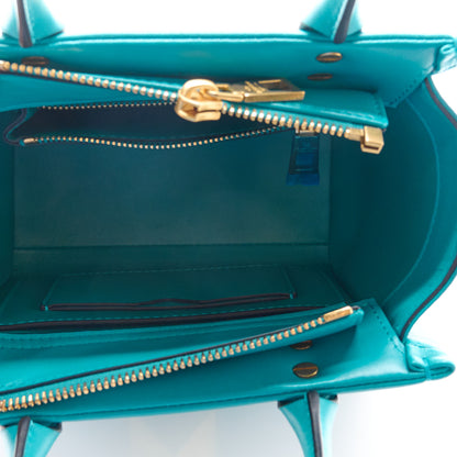 Valentino Garavani Nappa Small One Stud Handbag Marine Green 5 of 11