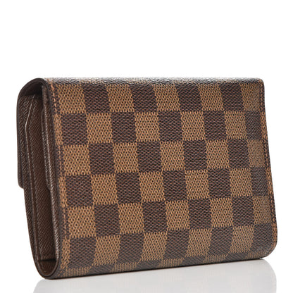 Louis Vuitton Damier Ebene Porte Tresor Etui Papier Wallet 3 of 9