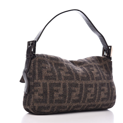 Fendi Wool Baguette Tobacco 3 of 10