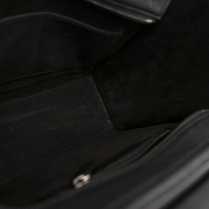 Celine Drummed Calfskin Micro Luggage Black 11 of 13