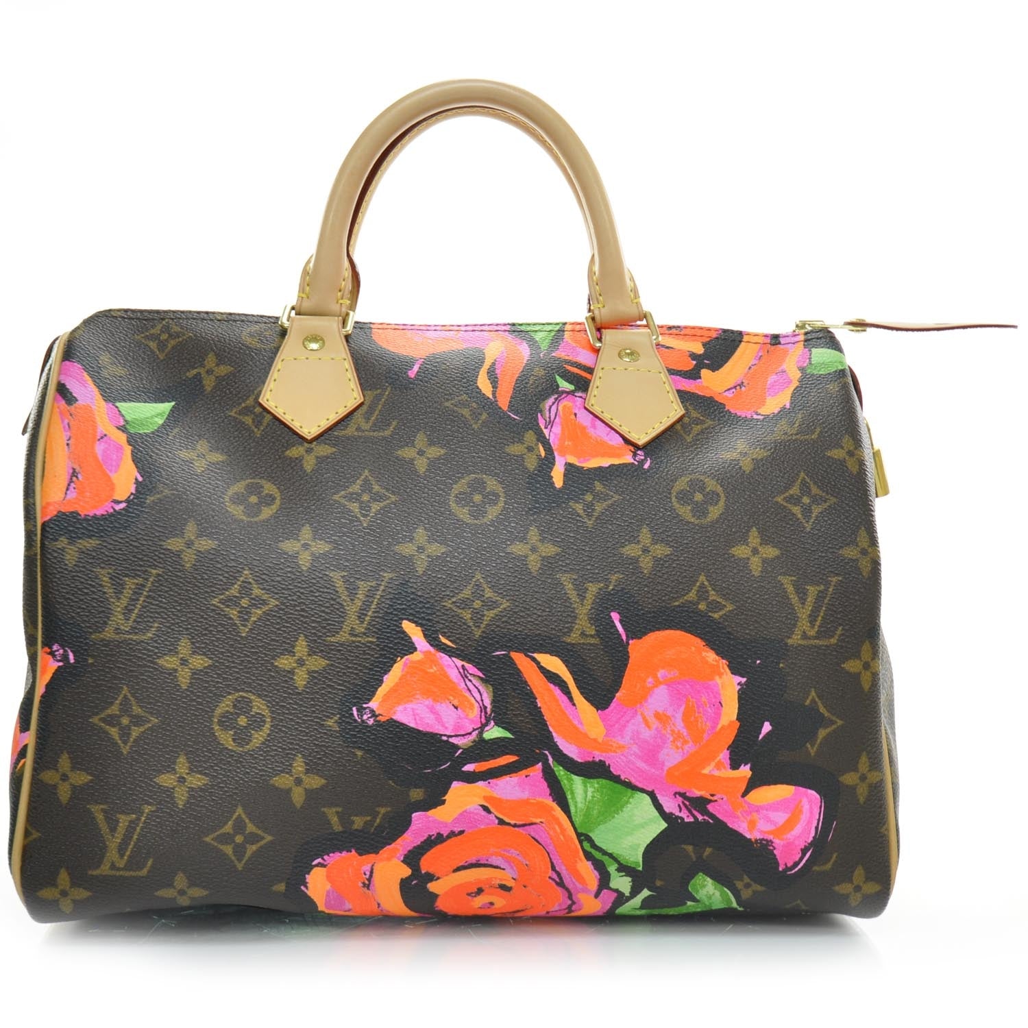 Louis Vuitton Monogram Roses Speedy 30 1 of 10