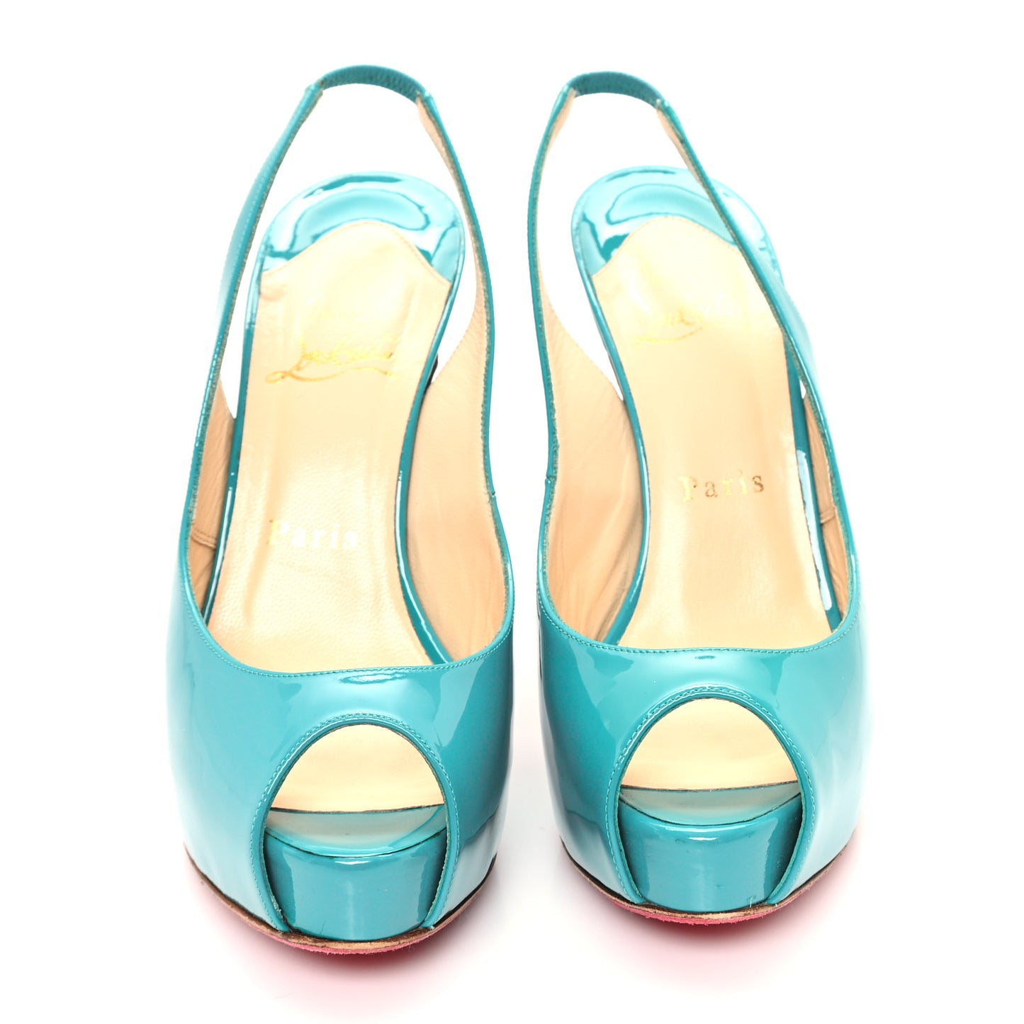 Patent Vendome Sling 120 Pumps 36.5 Caraibes