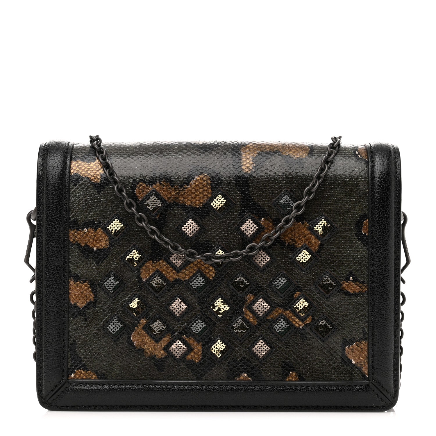 Bottega Veneta Nappa Karung Mini Montebello Crossbody Bag Black Ocre 1 of 11