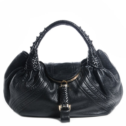 Fendi Nappa Nuvolata Spy Black 1 of 9