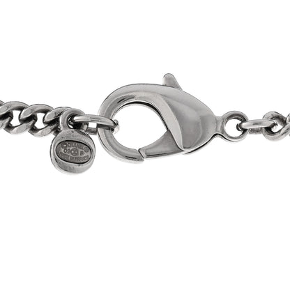Chanel Dog Tag CC Necklace Silver 5 of 5