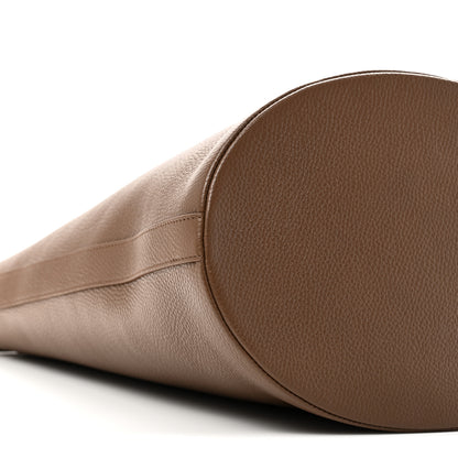 Burberry Calfskin Medium Bucket Bag Earth 8 of 9