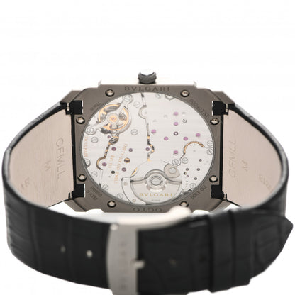 Bulgari Titanium Alligator 40mm Octo Finissimo Automatic Watch 4 of 4