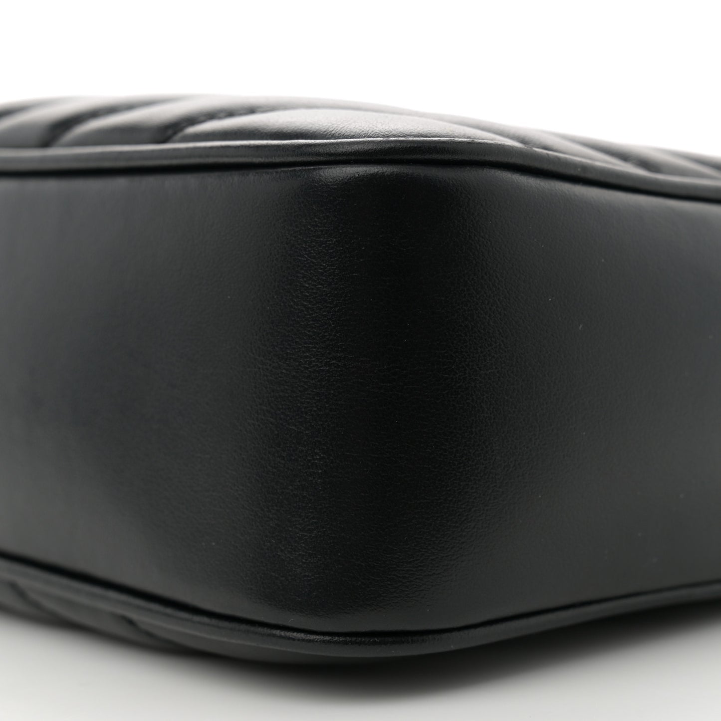Calfskin Matelasse Monogram Lou Camera Bag Black