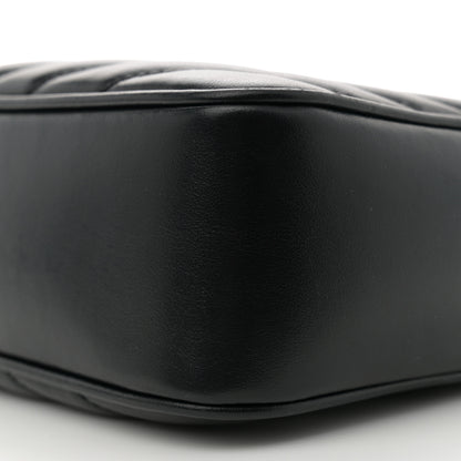 Saint Laurent Calfskin Matelasse Monogram Lou Camera Bag Black 10 of 12