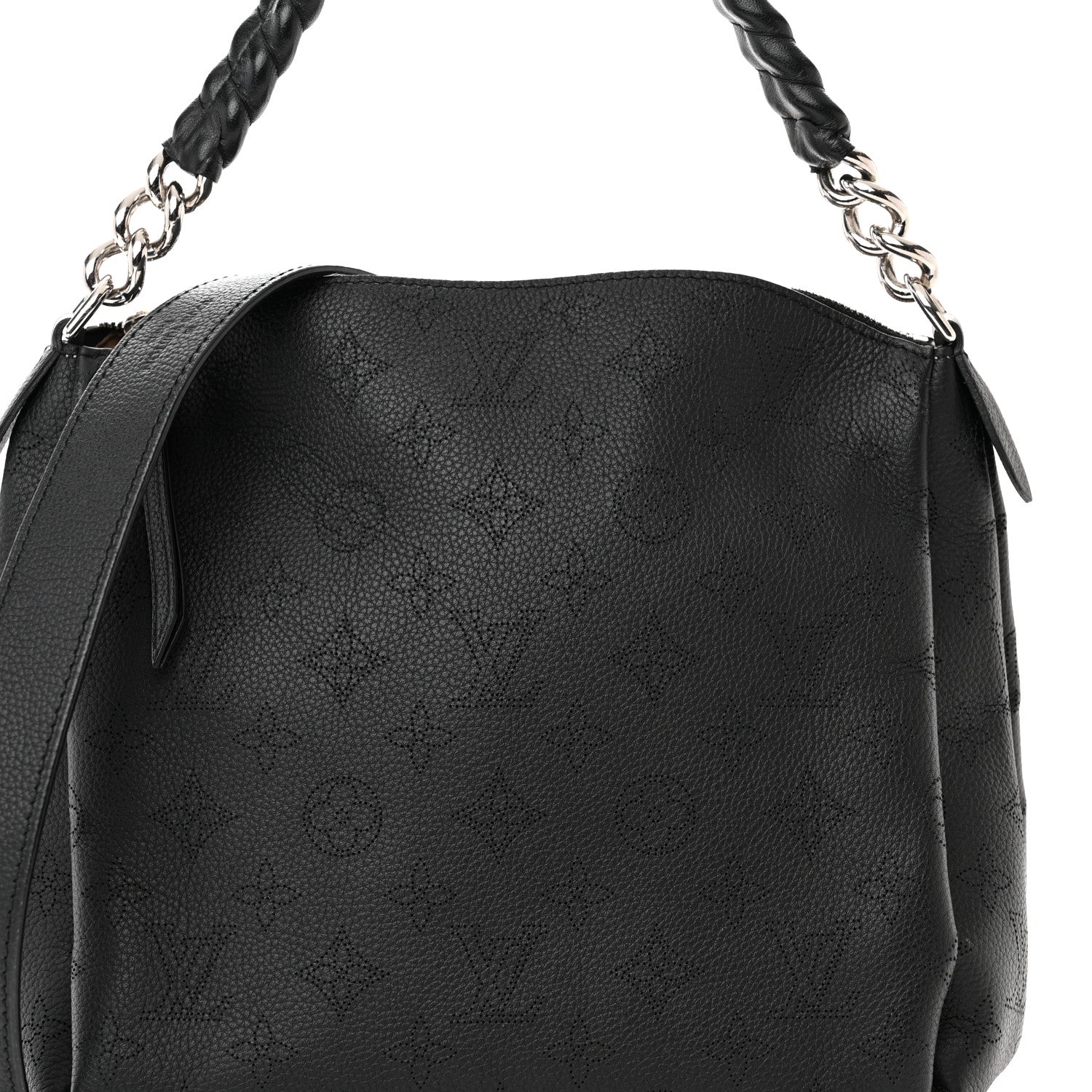 Louis Vuitton Mahina Babylone Chain BB Black 7 of 11