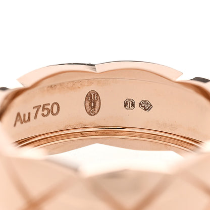 Chanel 18K Beige Gold Small Coco Crush Ring 50 5.25 6 of 8