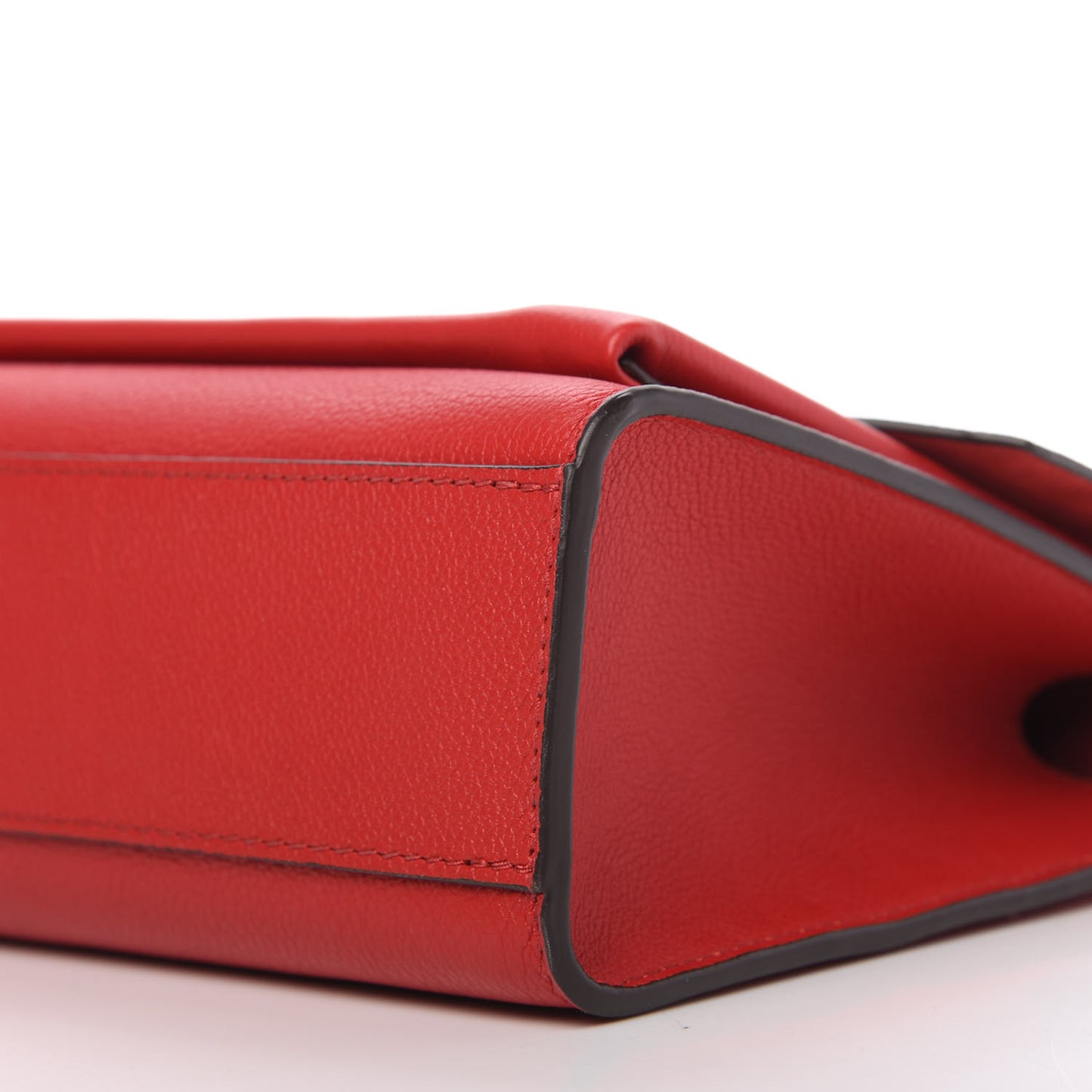 Soft Calfskin Mylockme Chain Bag BB Rubis