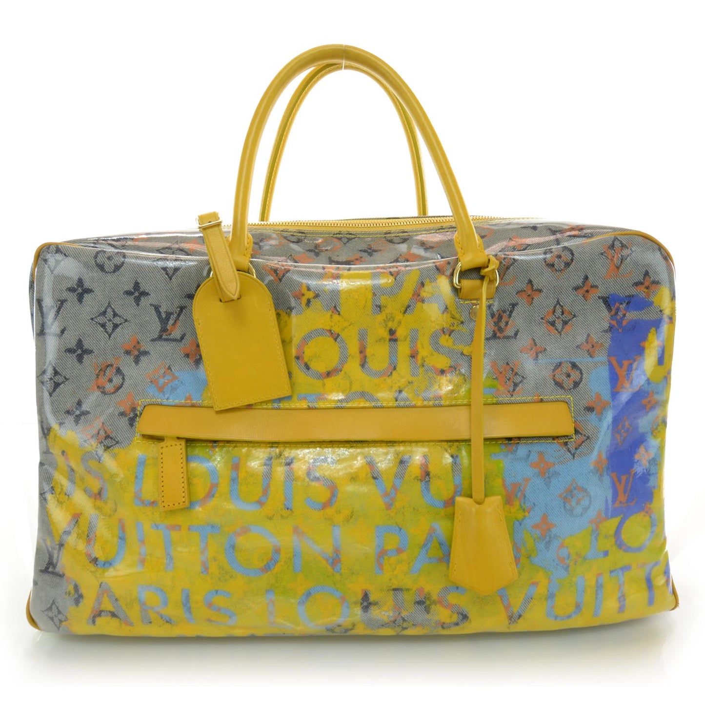 Monogram Pulp Defile Weekender GM Yellow