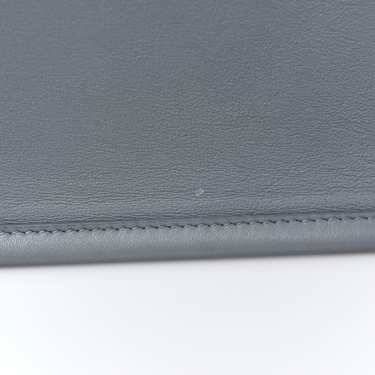 Calfskin Embossed Medium Book Tote Grey
