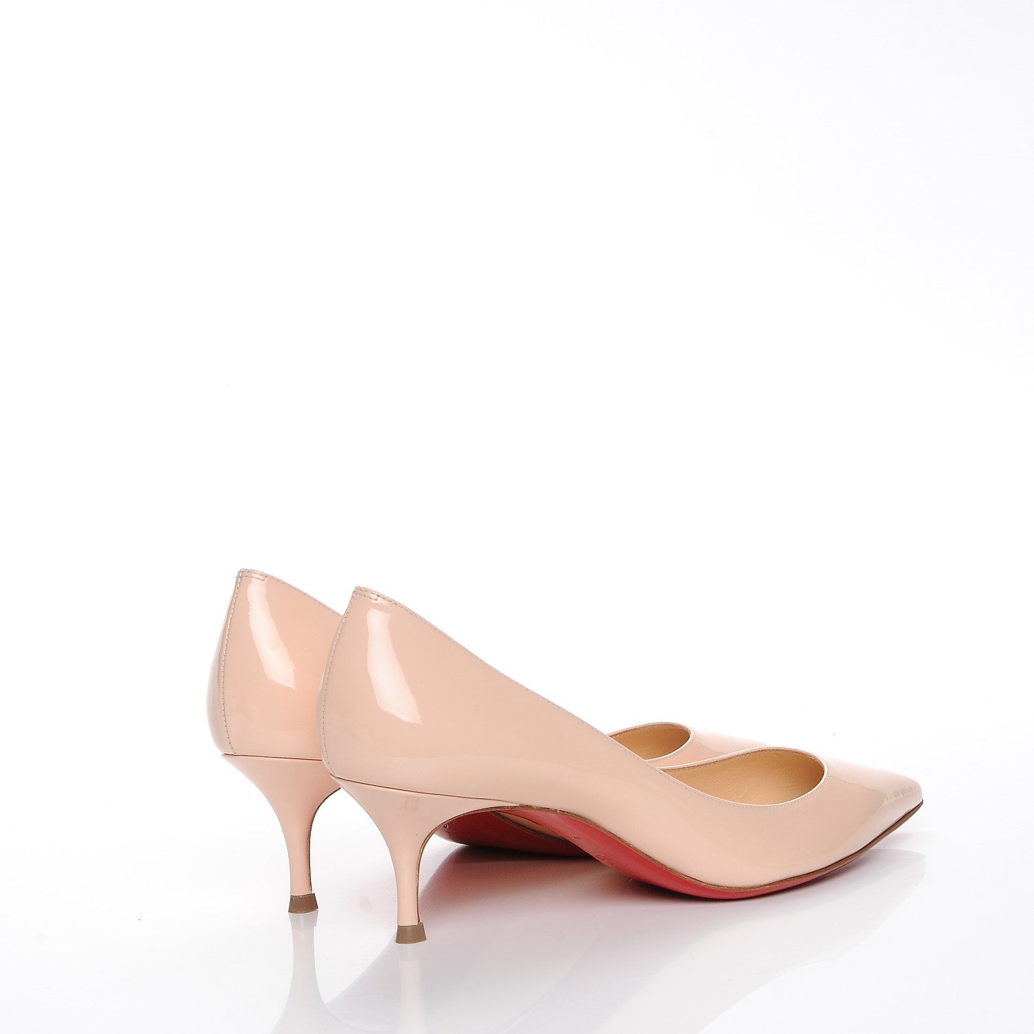Christian Louboutin Patent Pigalle Follies 55 Pumps 36.5 Poudre 4 of 8