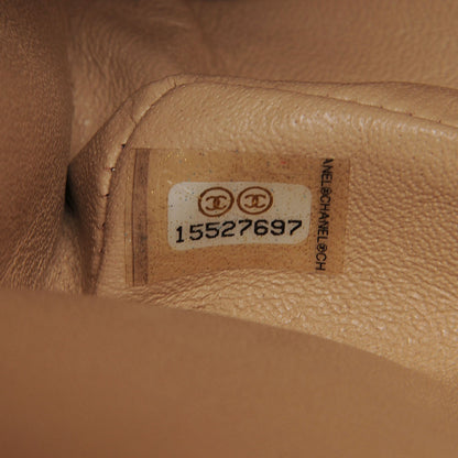 Chanel Caviar Quilted Medium Double Flap Beige Clair 8 of 9