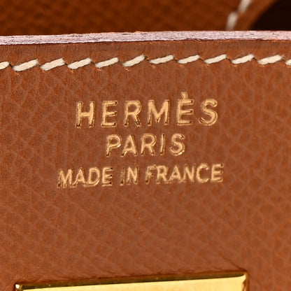 Hermes Courchevel HAC Birkin 32 Gold 6 of 19