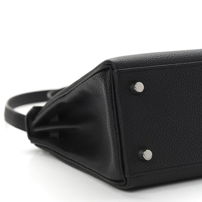 Hermes Togo Kelly Retourne 25 Black 8 of 11