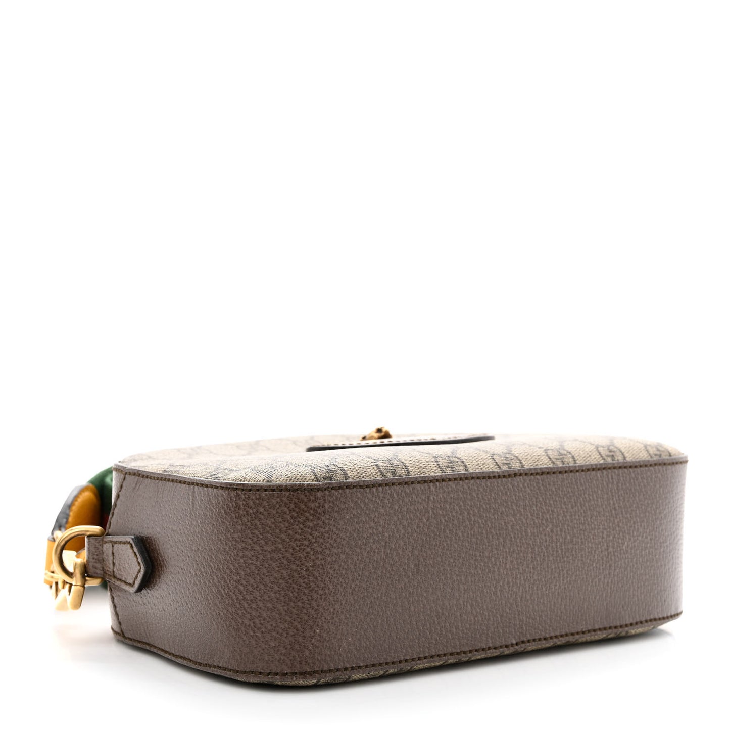 GG Supreme Monogram Web Neo Vintage Shoulder Bag Beige New Acero Crop