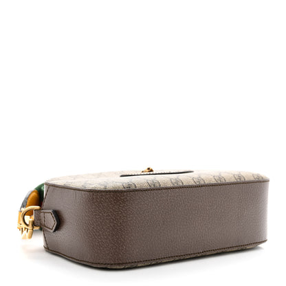 Gucci GG Supreme Monogram Web Neo Vintage Shoulder Bag Beige New Acero Crop 4 of 11