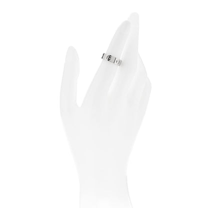 Cartier 18K White Gold 5.5mm LOVE Ring 49 4.75 2 of 4
