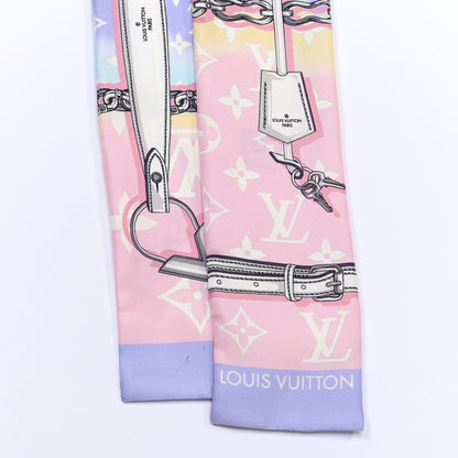 Louis Vuitton Silk Monogram Escale Confidential Bandeau Pink 4 of 6