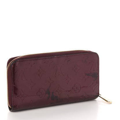 Louis Vuitton Vernis Zippy Wallet Rouge Fauviste 3 of 10