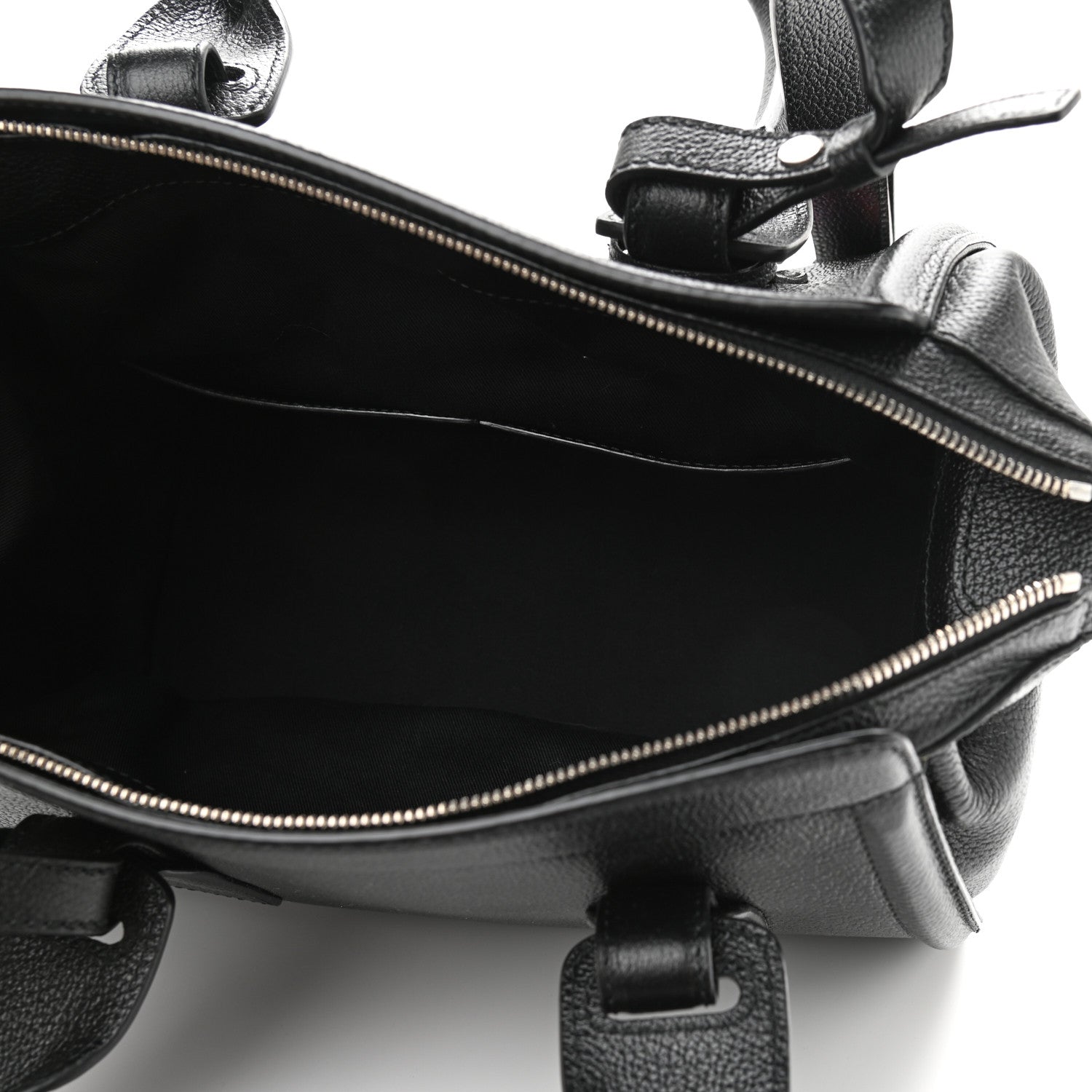 Balenciaga Grained Calfskin Monday Bowler S Black 6 of 11