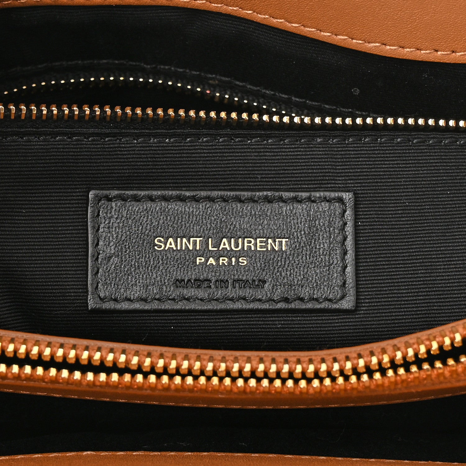 Saint Laurent Suede Y Quilted Monogram Medium Loulou Chain Satchel Cinnamon 7 of 13